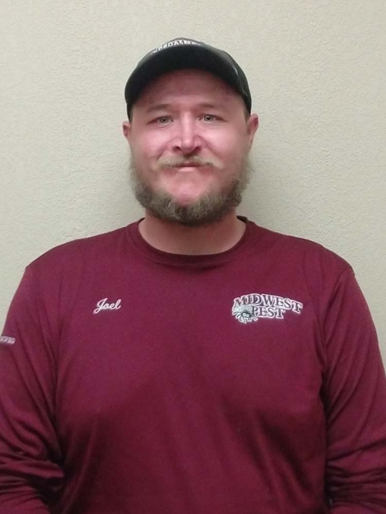 Joel Bolstad specializing in commercial pest control services Joel Bolstad specializing in commercial pest control services